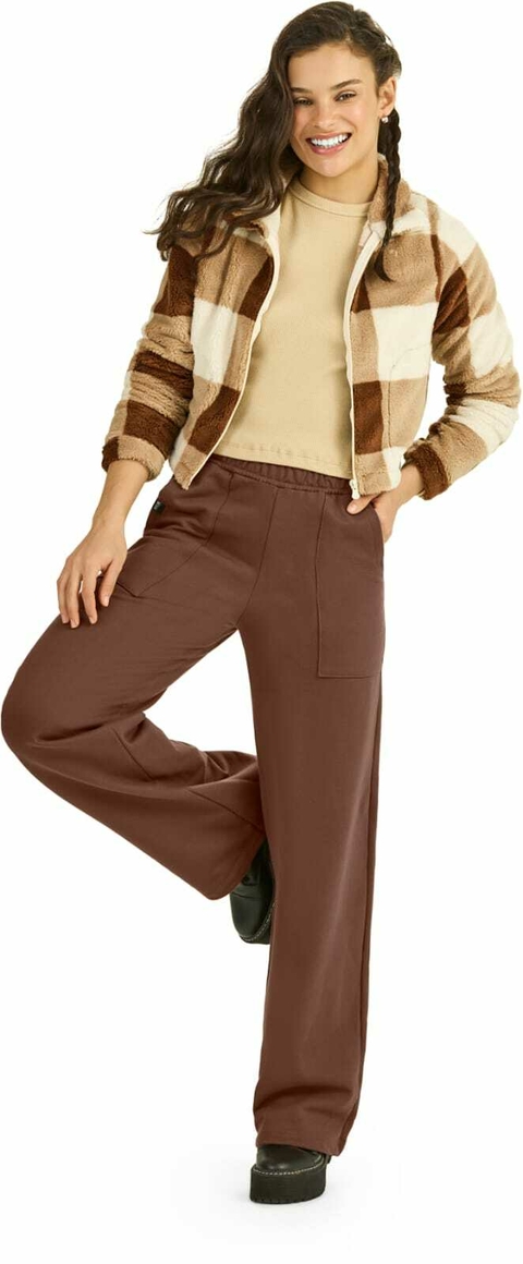 Calça Juvenil Wide Leg Angerô
