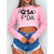 MOLETINHO CROPPED ROSA - XUXU T-SHIRTS