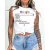 CROPPED DE NÓ 2025 Frases - XUXU T-SHIRTS