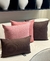 Kit 4 Almofadas – Rosa Chevron e Marrom - comprar online