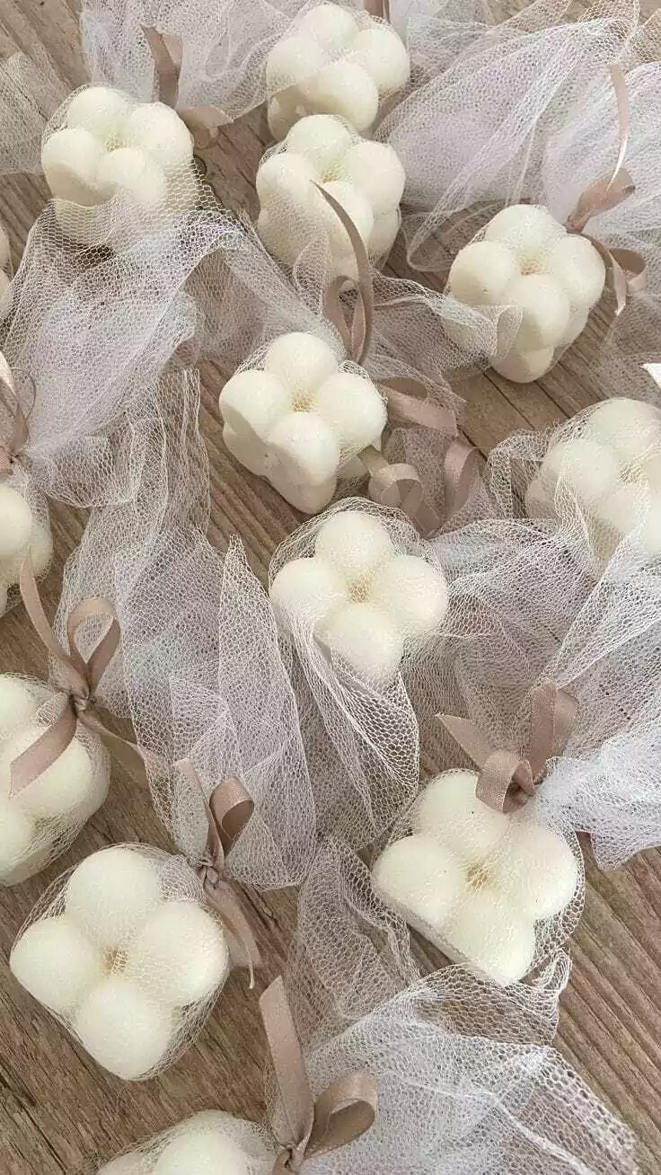 Vela Bubble com Tule - Lembrancinha Completa e Pronta para Presentear