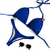 BIQUINI FIO DENTAL - AZUL - comprar online