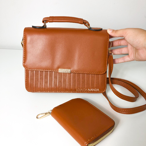 BOLSA SUIAN - MARROM