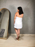 VESTIDO BABADO - BRANCO