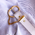 CINTO BRANCO - COM CORRENTE DOURADA - comprar online