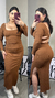 VESTIDO ARIANE - CARAMELO - comprar online
