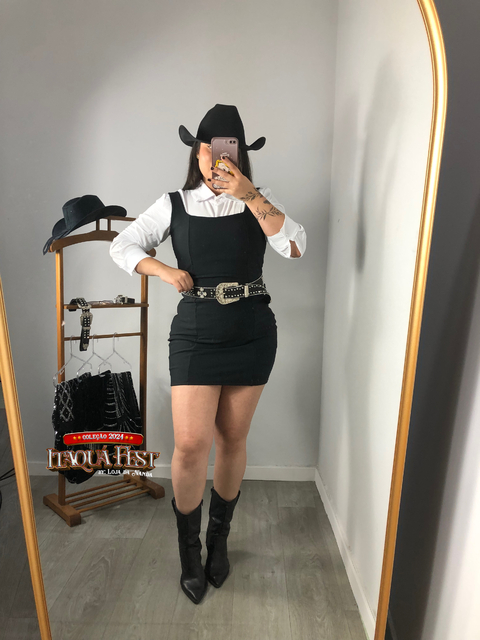 VESTIDO CHARLOTTE - PRETO