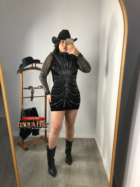 VESTIDO PEDRARIA - COSTA NUA