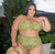 BIQUINI PLUS SIZE - ONÇA VERDE na internet