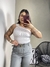 BLUSA MINIMALISTA - BRANCA - loja online