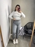 Imagem do BLUSA ZOE - FLANELADA BRANCA
