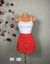 SHORT SAIA VERMELHO - TAM M na internet