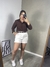 BLUSA SOCIAL - MARROM - Loja da Nanda