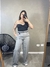 CALÇA PANTALONA ALFAIATARIA - CINZA na internet