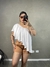 CROPPED ASSIMETRICO - BRANCO - loja online