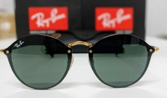 RB 3574 Round blaze dorado verde - RG