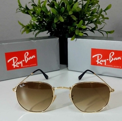 RB 3548 Hexagonal dorado marrón - comprar online
