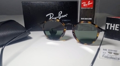 RB 2447 Round Fleck Carey verde - comprar online