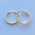 Aros argolla con mini corazones