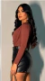 Body manga longa casual decote na internet