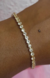 pulseira cravejada strass zircônias - loja online