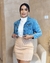Jaqueta Cropped Jeans Duda