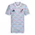 Camisa River Plate Pré-jogo 24/25 - Torcedor Adidas Masculina - Branca com detalhes em vermelho e azul