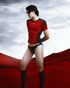 Baby Tee Rib Racing #DESERTOVERMELHO - loja online