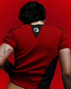 Baby Tee Rib Racing #DESERTOVERMELHO