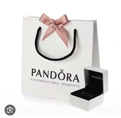 Combo bolsa de regalo y caja de Anillo o Charm PANDORA