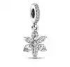 Charm Colgante Copo de Nieve Brillante