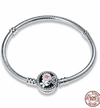 Pulsera Cadena de Serpiente Corona Brillante de Pandora Moments