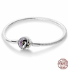Pulsera Cadena de Serpiente Corona Brillante de Pandora Moments
