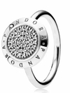 Anillo Pandora Signature Logo Círculos Pavé