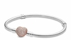 Pulsera Moments con cierre corazón para charms