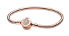 Pulsera Cadena de Serpiente Corona Brillante de Pandora Moments