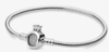 Pulsera Pandora Moments Corona O con cadena de serpiente.