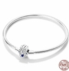 Pulsera Cadena de Serpiente Corona Brillante de Pandora Moments