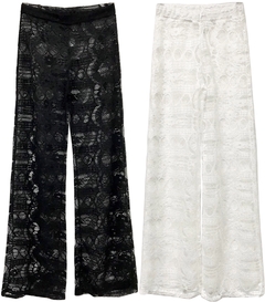 Pantalon Encaje Crochet