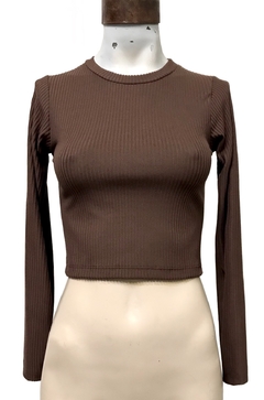 Camiseta Crop Lanilla Morley Brush - tienda online