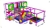 KID PLAY COMPLETO COM PISCINA E CAMA ELASTICA
