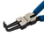 Alicate Anéis Bico Curvo Interno 6" Dexter - loja online