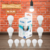 Kit 10 Lâmpada de LED Elgin E27 Bulbo 9W 810lm Luz Branca Bivolt Elgin