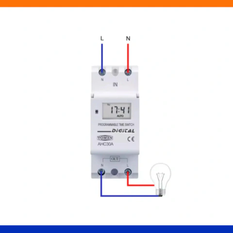 Temporizador Timer Digital Lcd 30a
