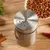 POTE DE VIDRO E INOX C/TAMPA DOSADORA 80ML 1961 LYOR na internet