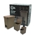 KIT SINGLE PIA COZINHA 3 PEÇAS LIXEIRAS DISPENSER COZA