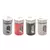 POTE DE VIDRO E INOX C/TAMPA DOSADORA 80ML 1961 LYOR