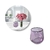 COPO DE VIDRO ROXO 345ML - FLORARTE