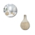 VASO EM CERAMICA BRANCO 30CM MART