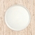 PRATO DE SOBREMESA LHERMITAGE EM CERAMICA 20.5CM BRANCO - Déco Eletro Home